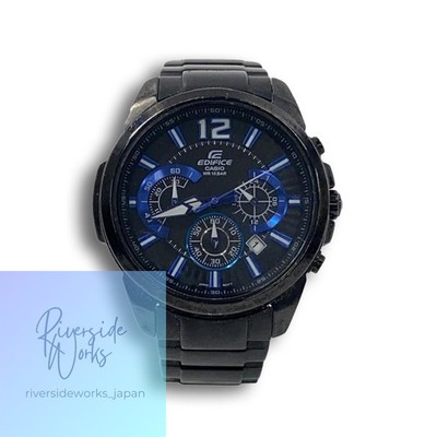 CASIO Quartz Watch Analog Multicolor Black EFR-535BKJ