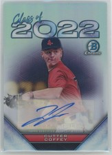 2022-23 Bowman Draft Cutter Coffey C22A-CC Class of 2022 /250 Auto
