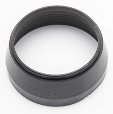 Lens Hood 43mm 43 mm Circular Screw-In Lens Hood in Black Metal