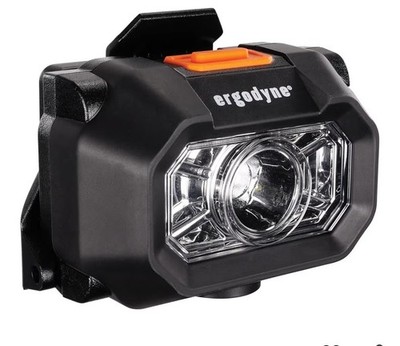 Ergodyne Skullerz 8978 Hard Hat Light Intrinsically Safe LED Black NEW