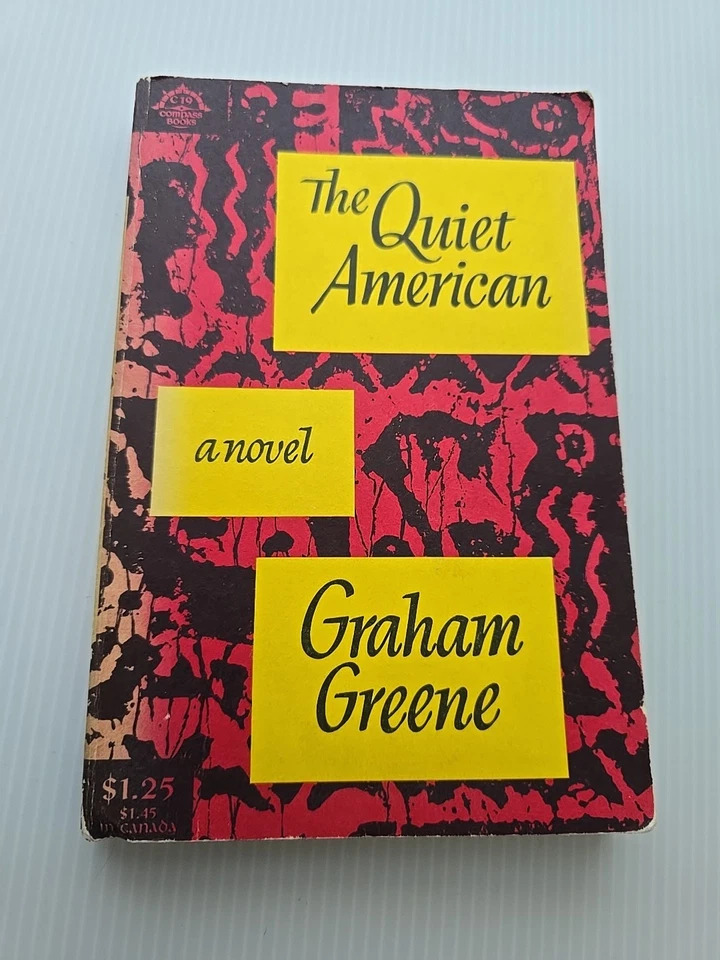 The Quiet American - Graham Greene PB 1960 5th Printing Red Cover - Image 4 of 4