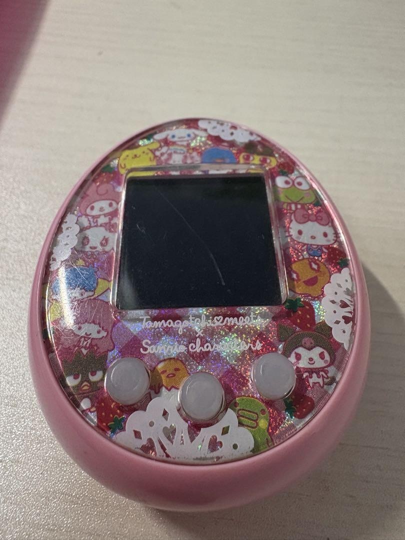 TAMAGOTCHI バーチャルペット ピンク Tamagotchi 4U + Plus Baby Pink Bandai 2014 Virtual Pet Giga