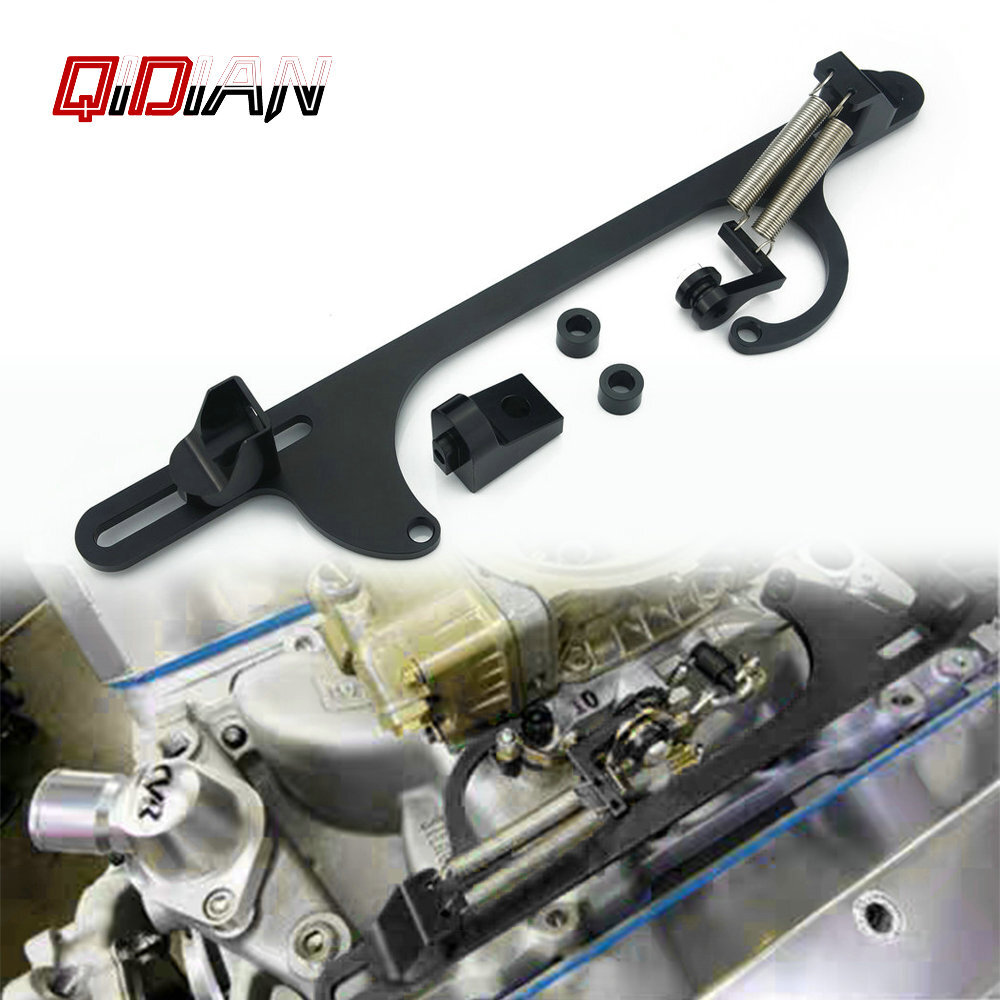 トータルアップ Car Engine Throttle Cable Carb Bracket For Holley 4150 4160