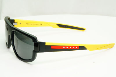 PRADA 長方形フレムサンクラス 05YSSOLE DG006U Prada Linea Rossa PS 50ZS XXL (65 - 14) with Grey lenses and