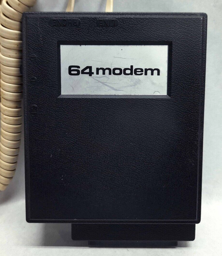 Telelearning Commodore 64 C64 Modem Model 6003 A w/ Cord - Untested - Picture 2 of 8
