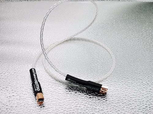 Hifi HU6 USB Data DAC Cable AB A to B 8N OCC Silver Wire