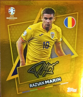Topps UEFA EURO EM 2024 - Gold Stickers SP and SP signed
