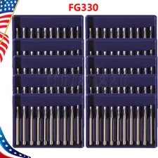 Dental Carbide Burs FG # 330 Pear for High Speed Handpiece 10 per box USA