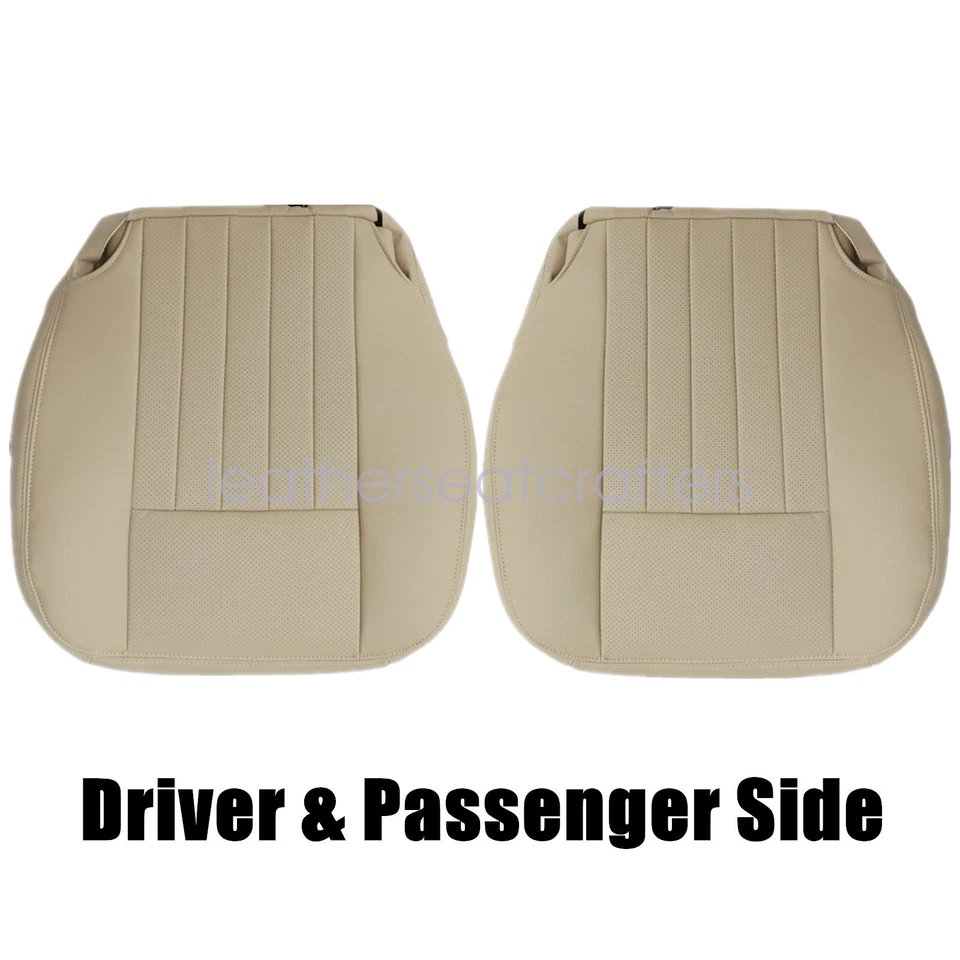 Cubierta inferior de cuero para conductor y pasajero color tostado perfecto para Lincoln Navigator 2003-2006 Foto 2 de 4