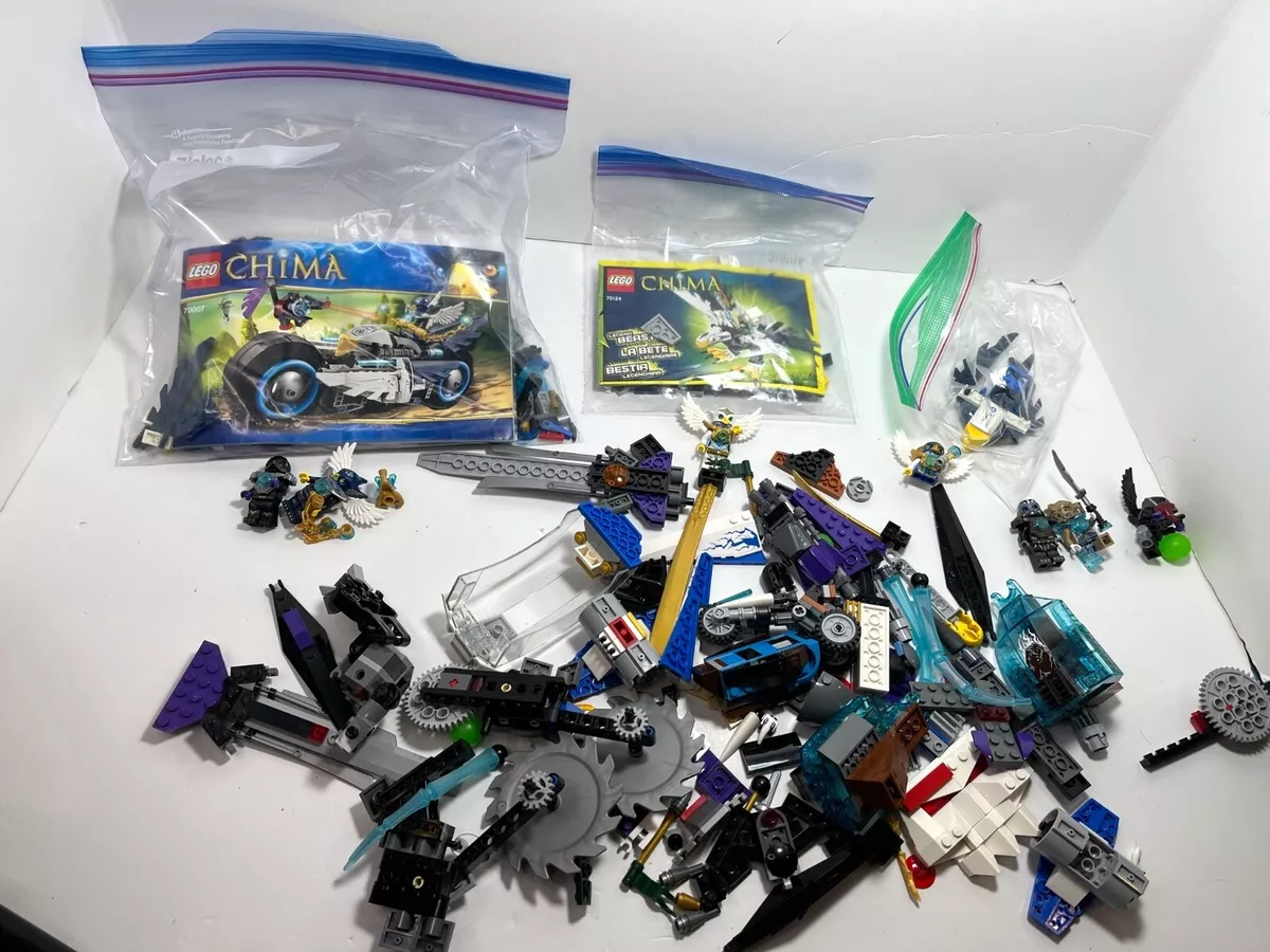 Thanksgiving Norm Supermarked LEGO Chima LOT: Eglor&#039;s Twin Bike 70007 + Eagle 70124 + chima/Ninjago  parts. | eBay