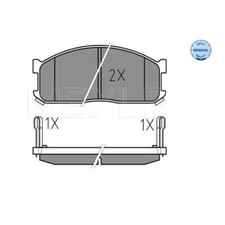 Plaquette de frein Mazda 1000