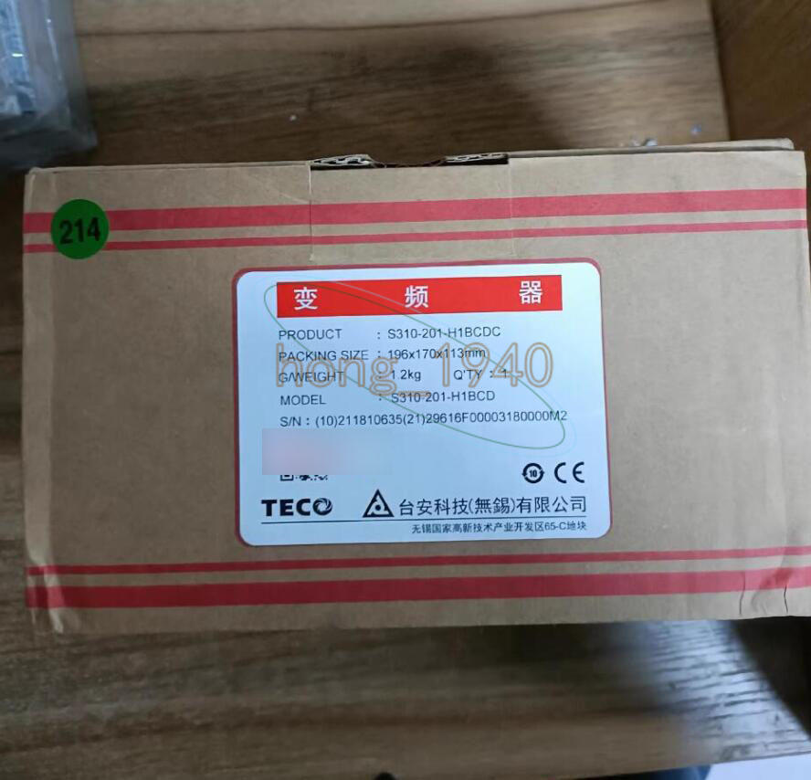 1PCS NEW TECO inverter S310-201-H1BCDC 0.75KW 220V