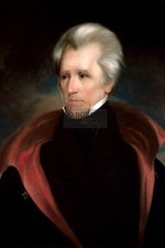 PRESIDENT ANDREW JACKSON PRESIDENTIAL PAINTING PORTRAIT 4X6 PHOTO POSTCARD