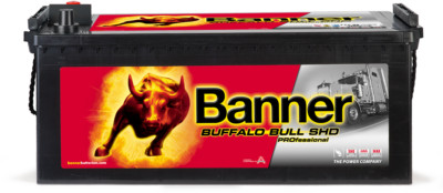 LKW Batterie 180Ah Banner Buffalo Bull SHD PRO 68008 12V 1000A für DAF MB MAN