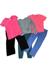 Lot of 6 Women's Smalll Athletic Workout Clothing Bundle Adidas RBX Under Armour