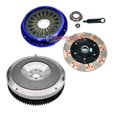 FX DUAL FRICTION CLUTCH KIT+ALUMINUM FLYWHEEL for 87-92 TOYOTA SUPRA 3.0T 7MGTE