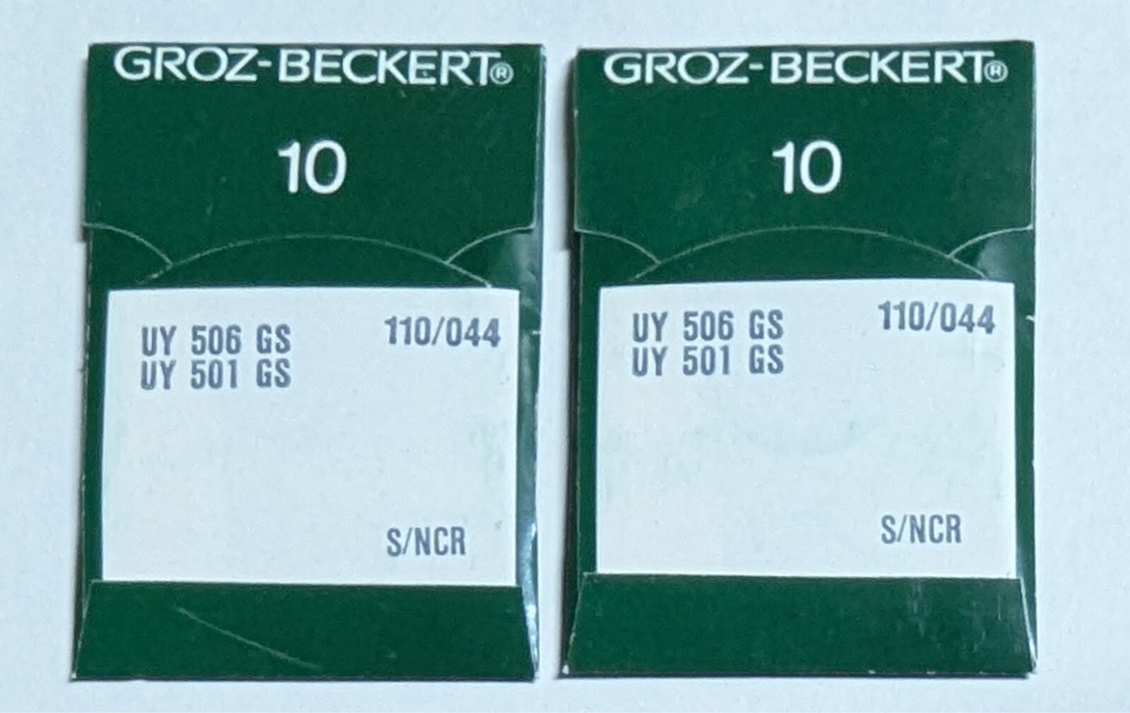 20 GROZ BECKERT UY 506 GS 110/044 Sewing Machine Needles FREE Shipping!