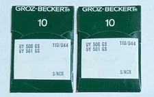 20 GROZ BECKERT UY 506 GS 110/044 Sewing Machine Needles FREE Shipping!
