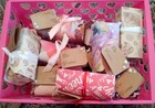 Mixed Lot Of 15 Handmade Gift Boxes (For Party Favors, Etc.) W/Gift Tags New*