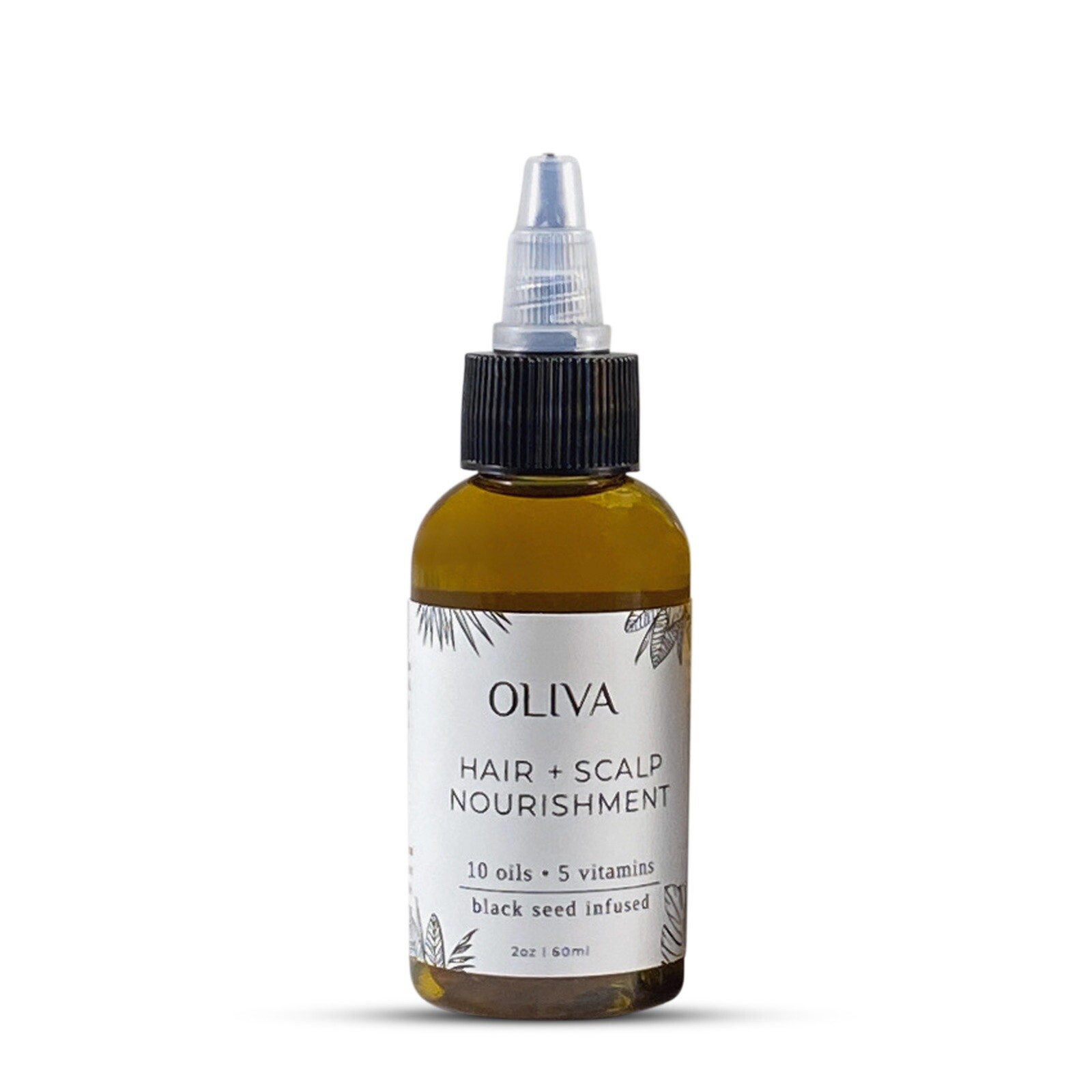 Oliva 10 In 1 Hair Oil With Black Seeds Infused Longer Thicker
