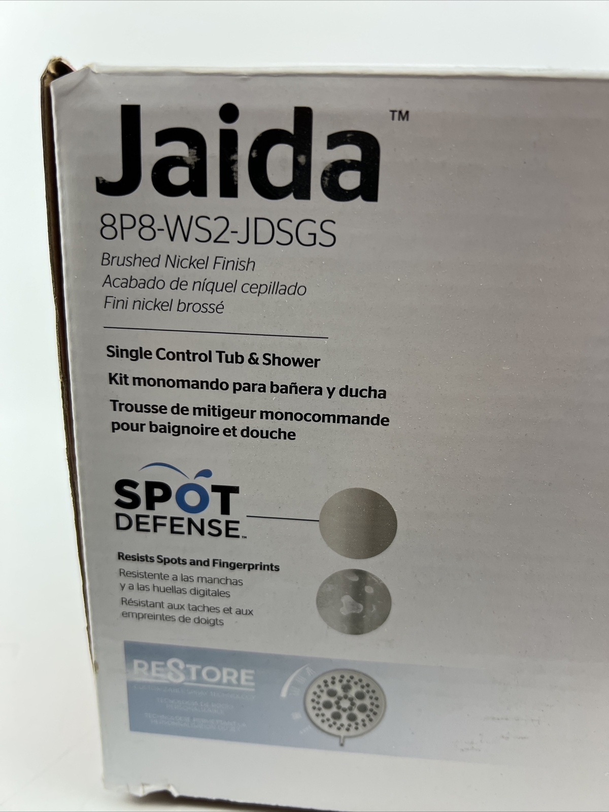 Pfister Jaida Tub Shower Faucet Spot Defense Brushed Nickel 8P8WS2