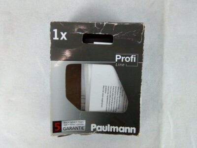 Paulmann 987.77 Professional Line Socket Round 80mm Chrome Matt for UpDownlight LED