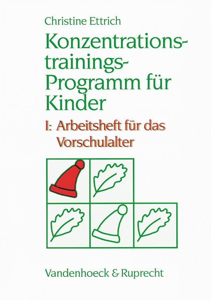 Thumbnail - Konzentrationstrainings-programm Für Kinder I. Vorschulalter Christine