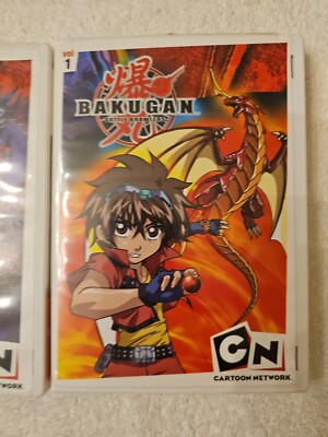 Bakugan: Battle Brawlers: Volumes 1 & 2 DVD's -anime- Lot