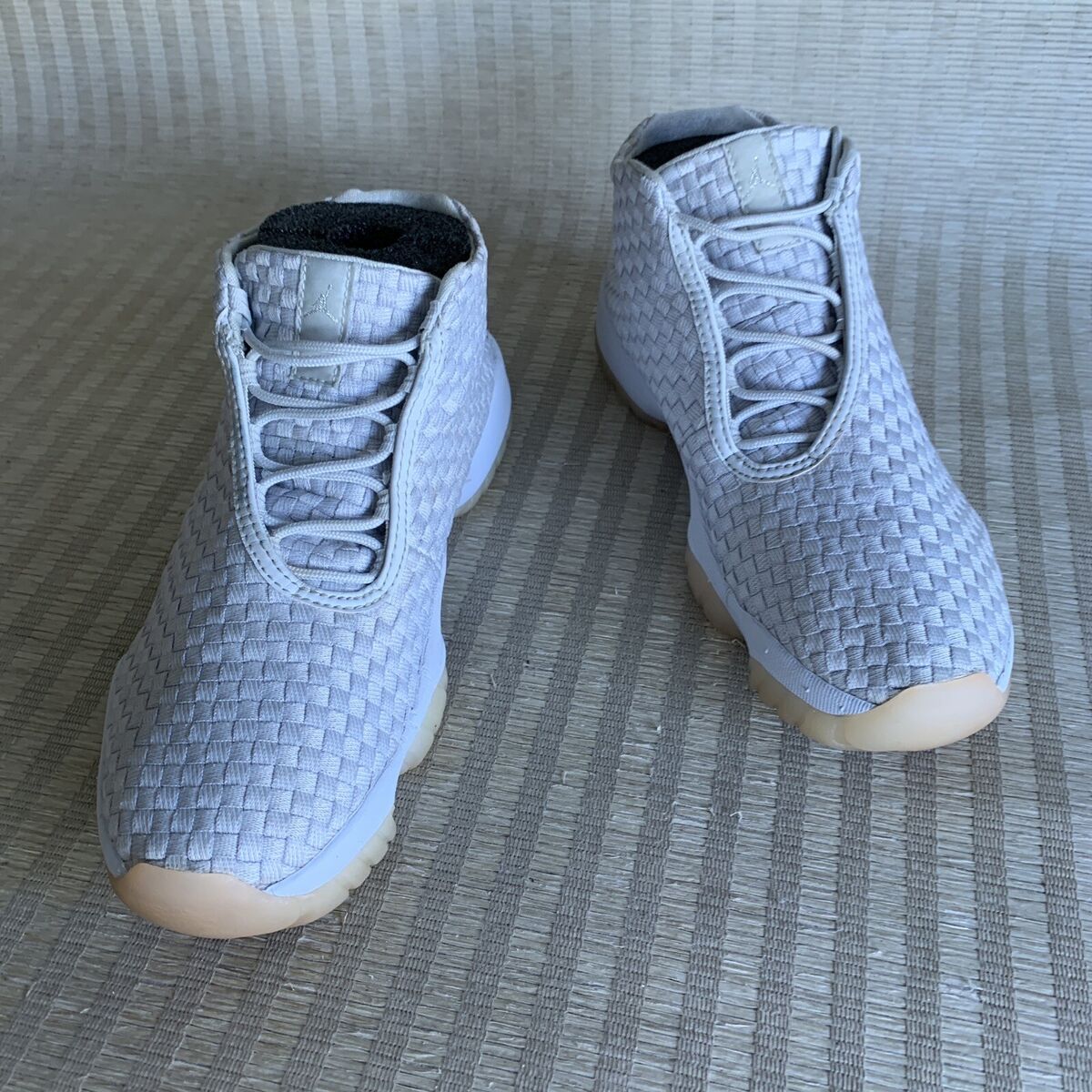Nike Mens Air Jordan Future Textile Pure Platinum 656503-013 Nike Mens Air Jordan Future Textile Pure Platinum 656503-013