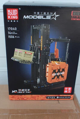 OO Mould King 17040 Stapler Orange Klemmsteine 1506 pcs Schubmaststapler NEU