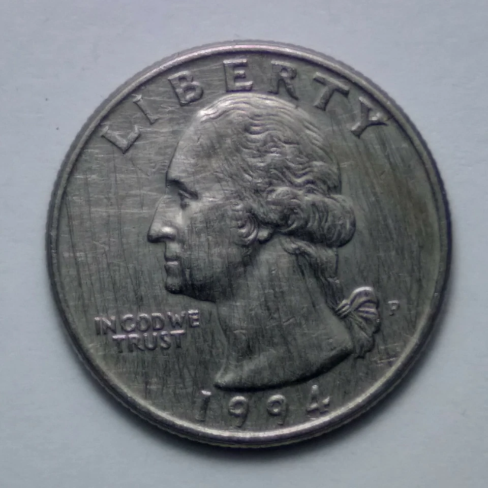 1/4 Quarter Dollar USA Washington Quarter - Image 3 of 4