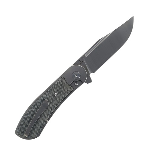 Cuchillo Plegable Bestech Vestige Ti/Negro Mango Micarta Magnacut Liso BT2411A - Imagen 2 de 7