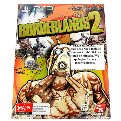 Borderlands 2 SlipCover Edition PS3 Sony PlayStation 3 (2012) Reg4  New & Sealed