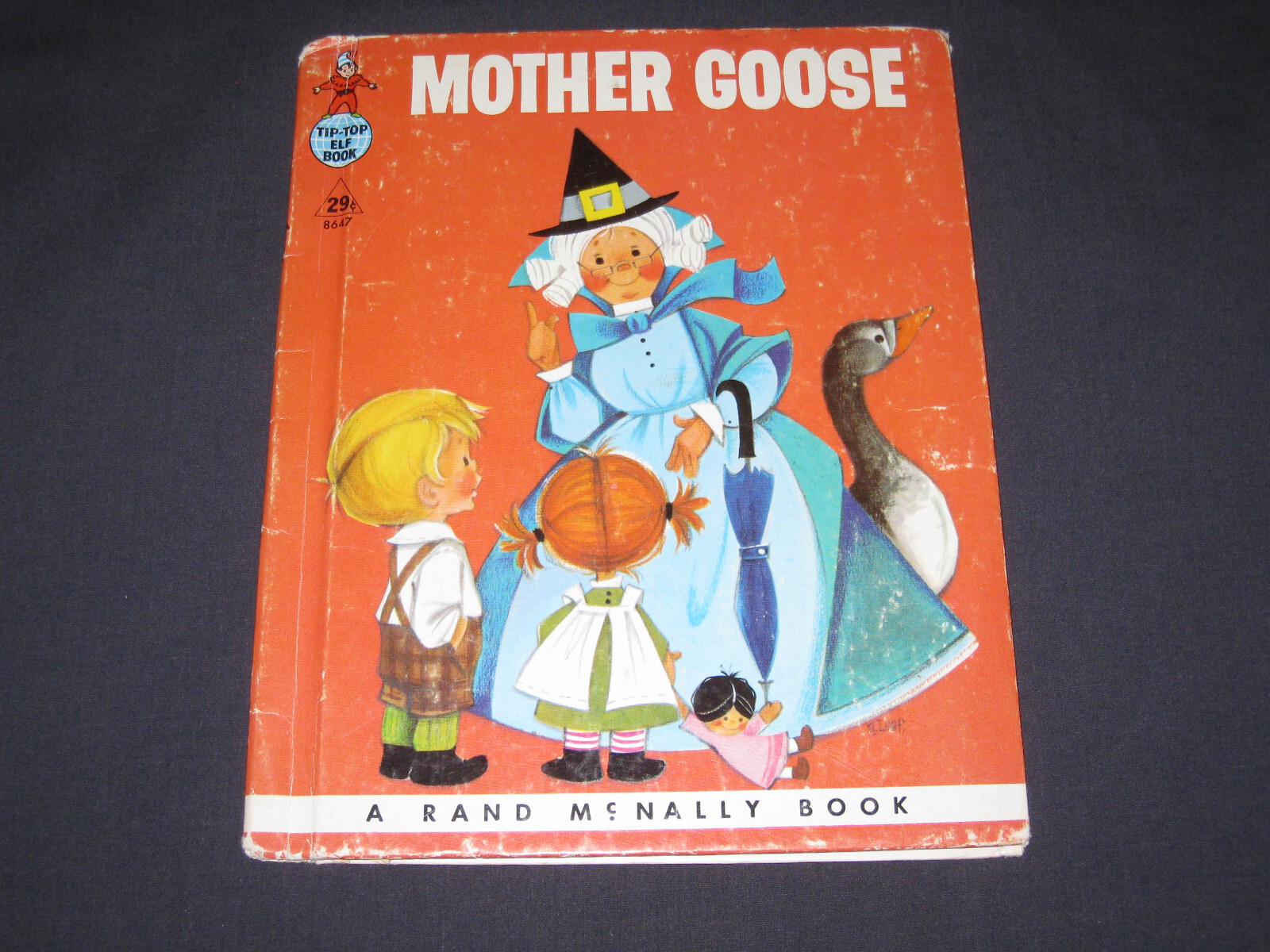 Mother Goose  a Rand McNally Tip-Top Elf Book  1958