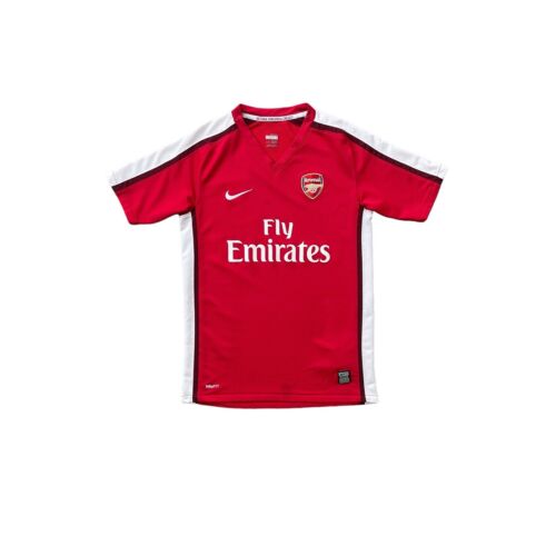 Nike Arsenal London 2009/2010 Home Soccer Jersey Size Young L Age 12/13 - Afbeelding 1 van 23
