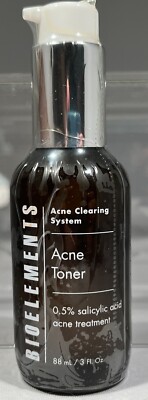 (AS IS) Bioelements Acne Toner 0.5% Salicylic Acid Acne Treatment, 3 oz.