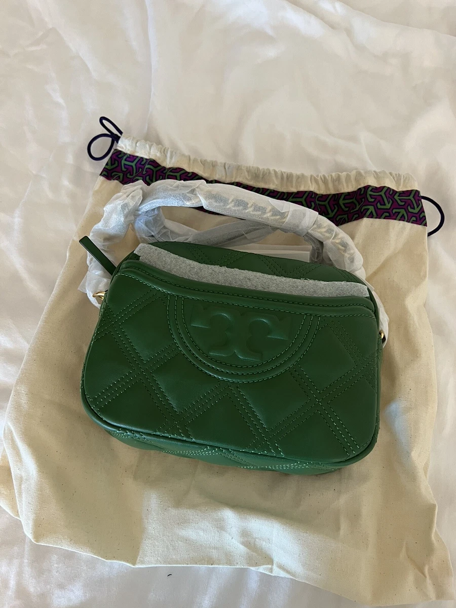 Tory burch green camera bag new arrivals