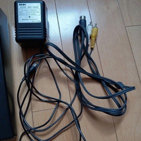 SNK Neo Geo Neogeo AES ROM Console System with Stick Controller Set Tested
