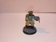 Warhammer 40k Imperial Guard Cadian Officer Platoon Commander W/ Boltgun Kitbash