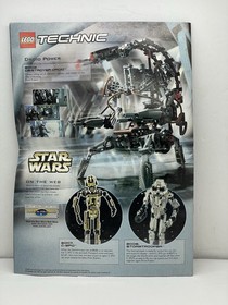 Lego Star Wars 7146 TIE Fighter plus instruction manual, Stormtrooper is MISSING