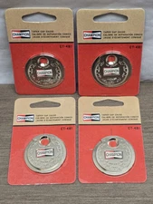 4 Champion "silver dollar" spark plug gap tool CT481 TAPER GAP GAUGE Lot Of 4