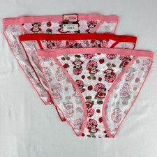 NWT Set of 3 Strawberry Shortcake Bikini Style Panties