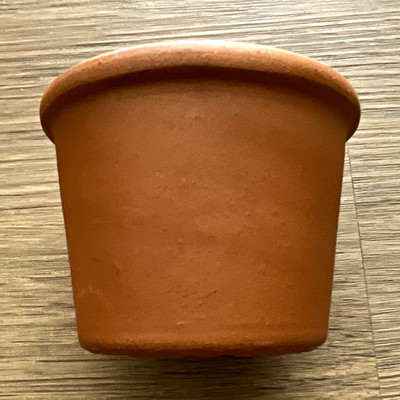 Deroma Terracotta Clay Round Planter Pot 3in No Drainage Hole Indoor