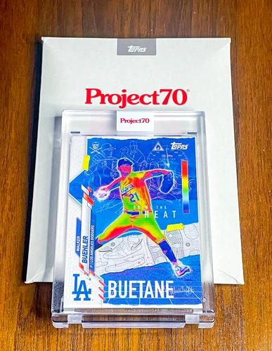 Walker Buehler 2021 Topps Project70 #67⚾⚾⚾Short Print⚾⚾By The Shoe Surgeon⚾⚾TPG*