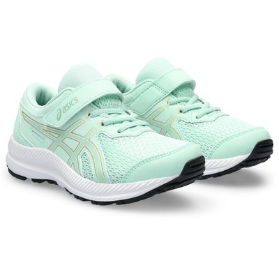 ASICS Kid's Contend 8 Pre-School Running Shoes Size 3 US Mint Tint/Dark Mint