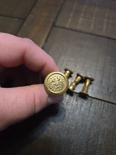 4 Warranted Superior Brass Saw Bolts