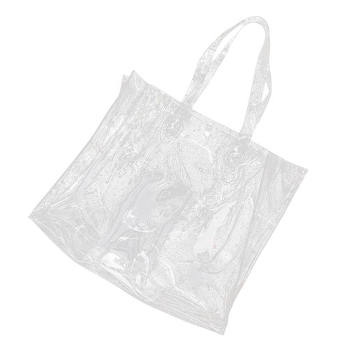 Transparent Jelly Bag Shoulder Handbag Clear School Miss Plastic Tote