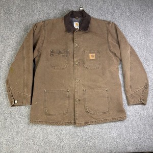 Blanket Lined Carhartt Chore Coat | eBay