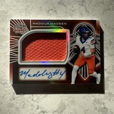 Orange Leaf 2025 Trinity Rookie Auto Memorabilia Metal Maddux Madsen7/8 #RMM-MM1