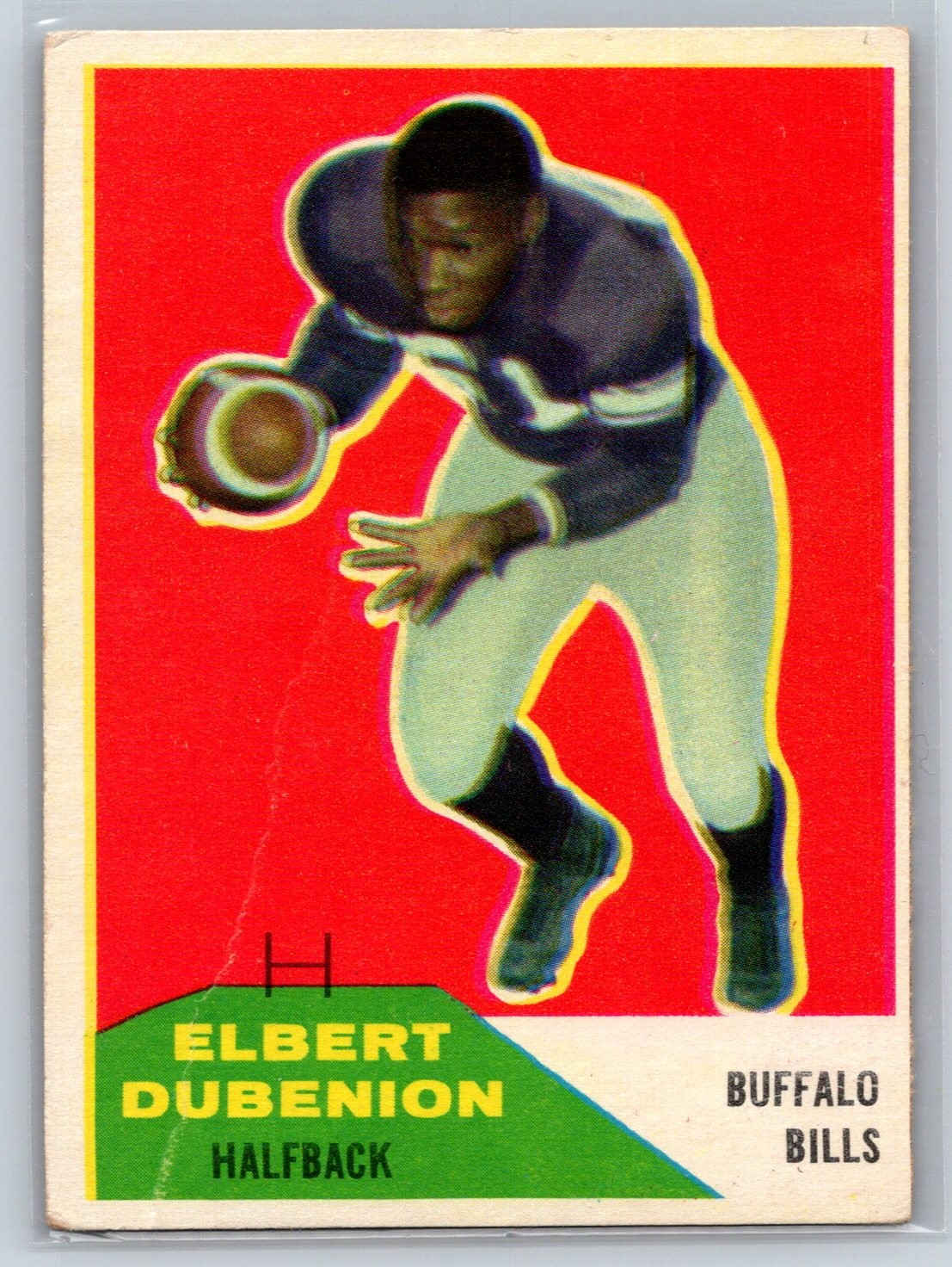 1960 Fleer #17 Elbert Dubenion